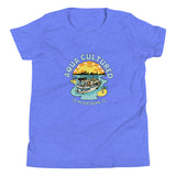 Youth Short Sleeve T-Shirt- Aqua-Cultured in St. Pete