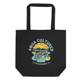 Eco Tote Bag-Aqua-Cultured in St. Pete