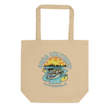 Eco Tote Bag-Aqua-Cultured in St. Pete