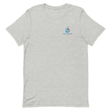 Aqua-Cultured Small Logo-Short-Sleeve Unisex T-Shirt-Multiple Colors