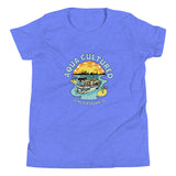 Youth Short Sleeve T-Shirt- Aqua-Cultured in St. Pete